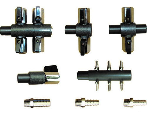 1 Way 3/8" Hosetail (No Valve) (inc tail) for Air Pumps